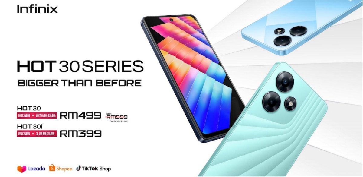 Infinix Hot 30 30i upgrade price Malaysia
