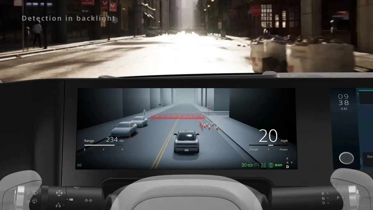 Sony Honda Mobility Afeela prototype CES 2024