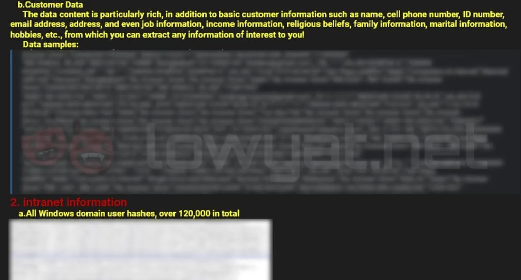 TM data breach user data hacker
