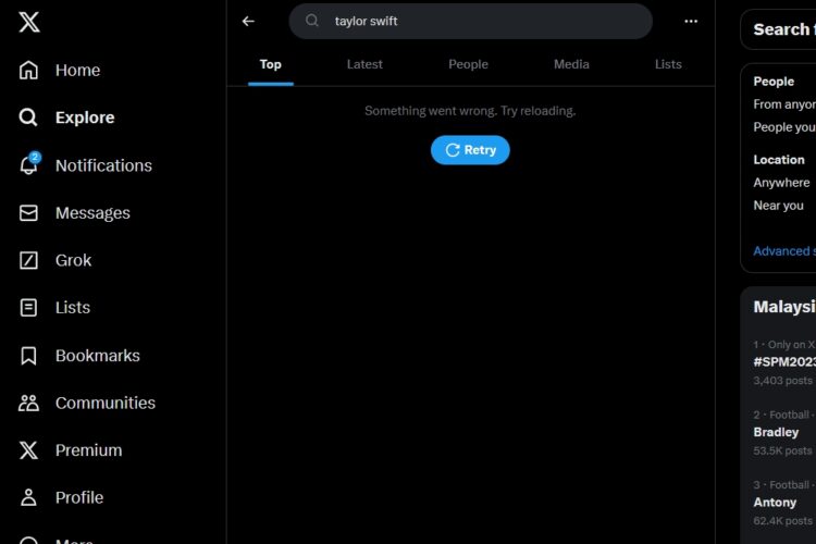 Twitter X Taylor Swift