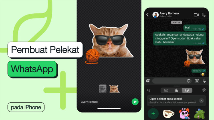 WhatsApp in-app sticker editing tool