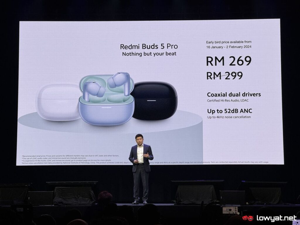 Xiaomi Redmi Watch 4 Buds 5 Series Launch Malaysia