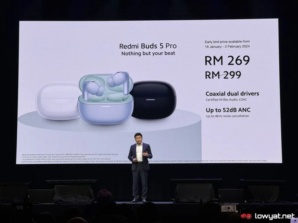 Xiaomi Redmi Watch 4 Buds 5 Series Launch Malaysia