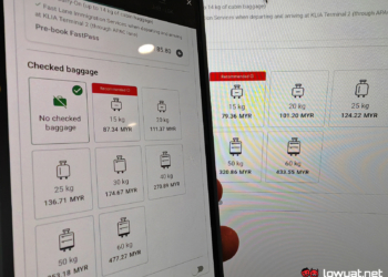 airasia baggage price difference iphone