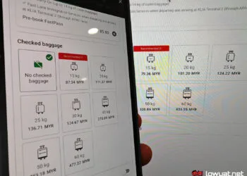 airasia baggage price difference iphone