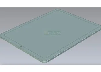 iPad Air 12.9 render angle