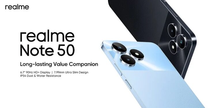 realme note 50