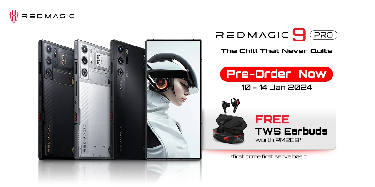redmagic 9 pro relaunch malaysia