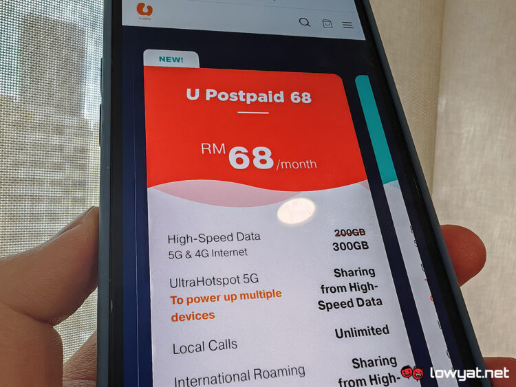 u mobile u postpaid 68
