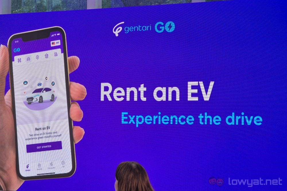 Gentari Go rent an EV
