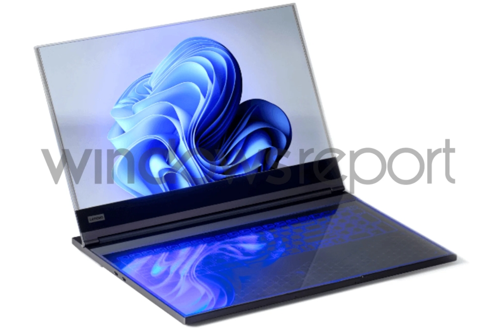 Lenovo transparent laptop 2
