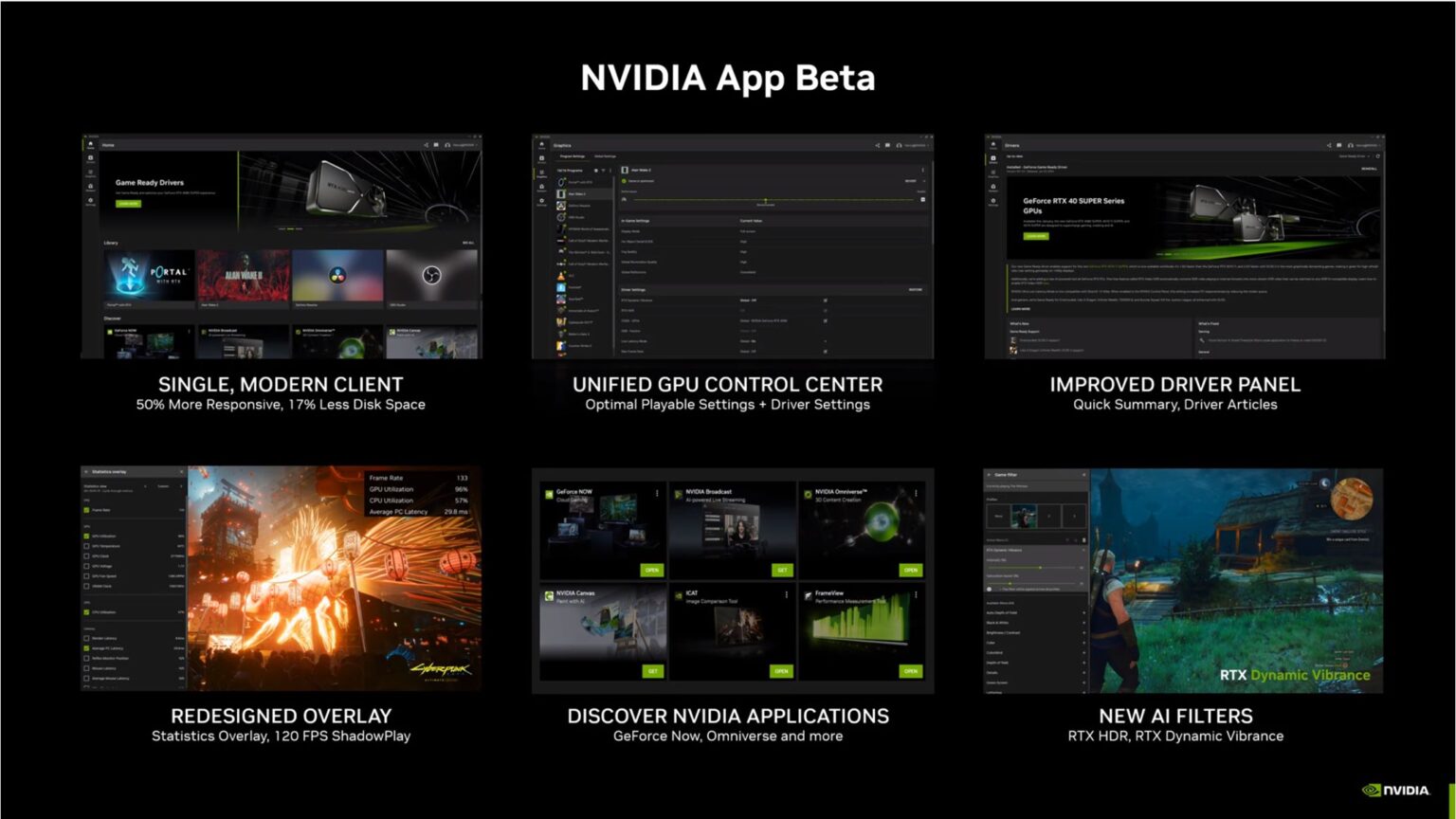 THE NEW NVIDIA APP BETA R MOONLIGHTSTREAMING visual data 6