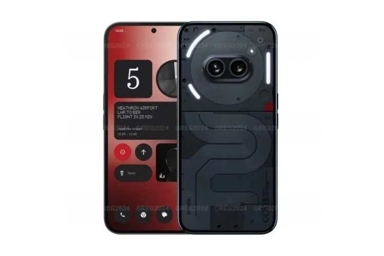 Nothing Phone (2a) leak black