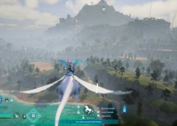 Palworld Quivern mount flying