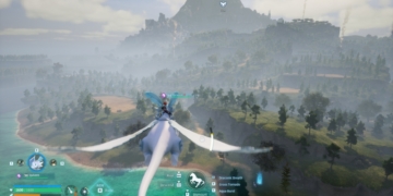 Palworld Quivern mount flying