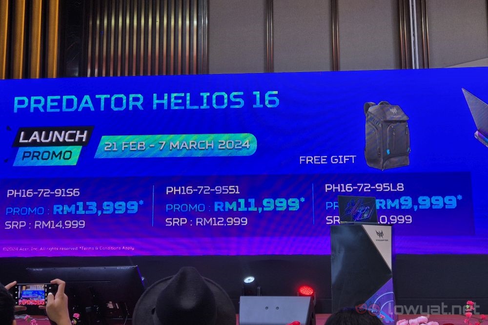 Predator Helios 16 prices