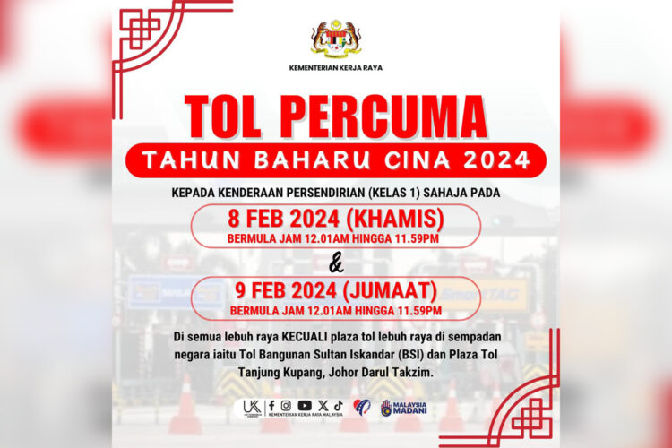 Works Ministry CNY toll-free