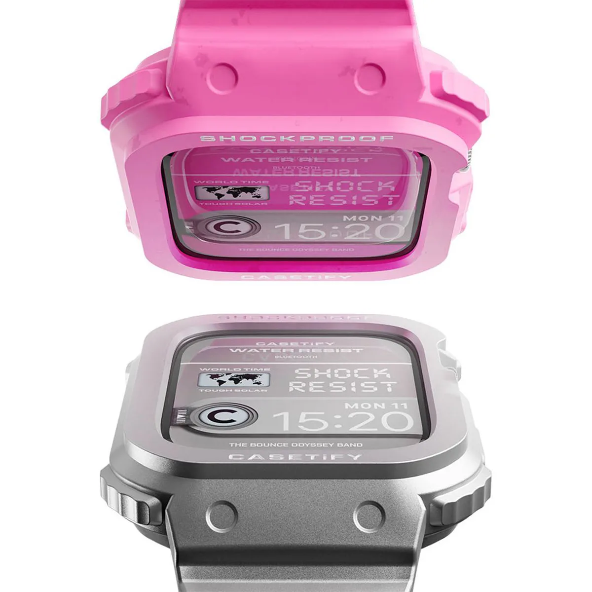 casetify bounce odyssey band apple watch g-shock