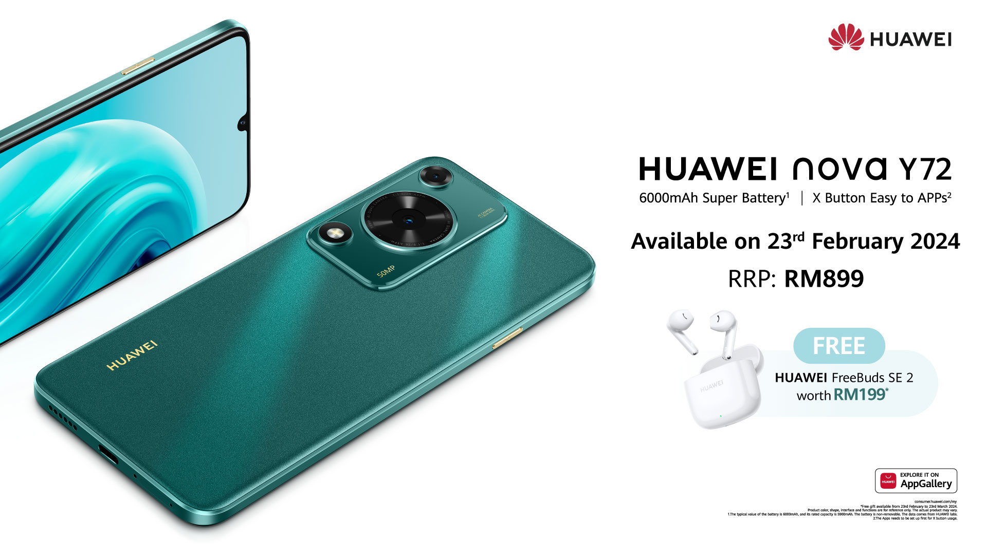 huawei nova y72