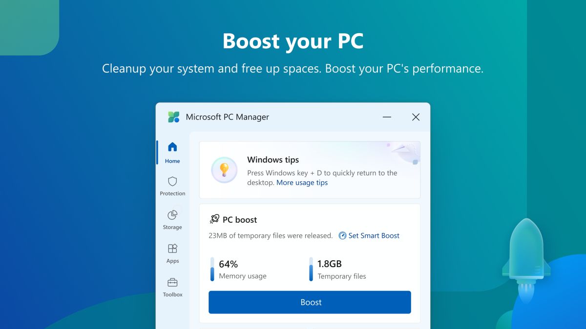 microsoft pc manager windows app