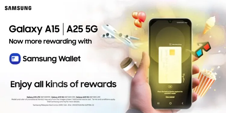samsung a15 a25 5G nfc