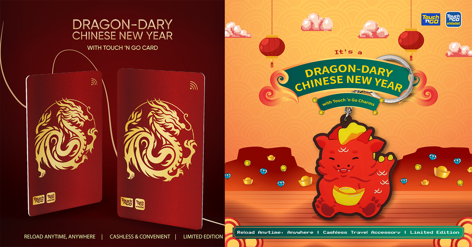 touch 'n go tng chinese new year cny 2024 charm card