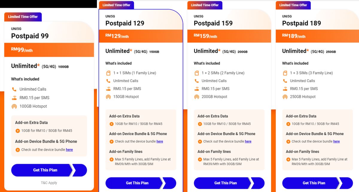 unifi mobile postpaid samsung galaxy s24