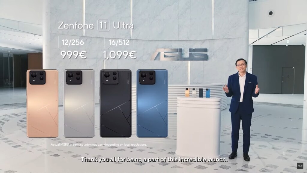 ASUS Zenfone 11 Ultra price