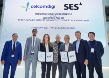 CelcomDigi MOU SES Satellite Connectivity Malaysia
