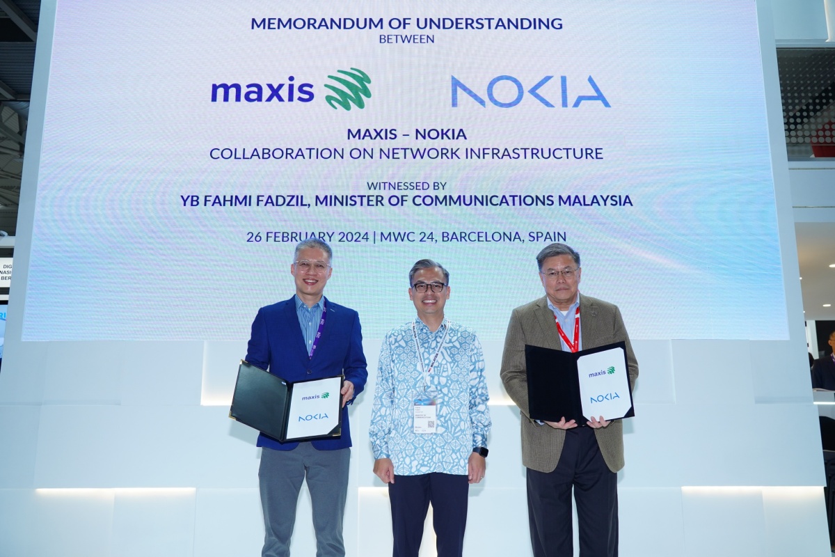 Maxis Nokia MOU MWC 2024