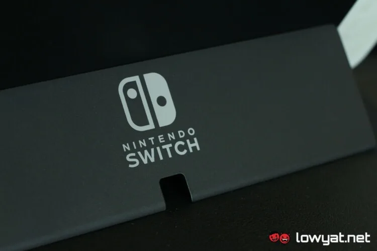 Nintendo Switch OLED. stand.