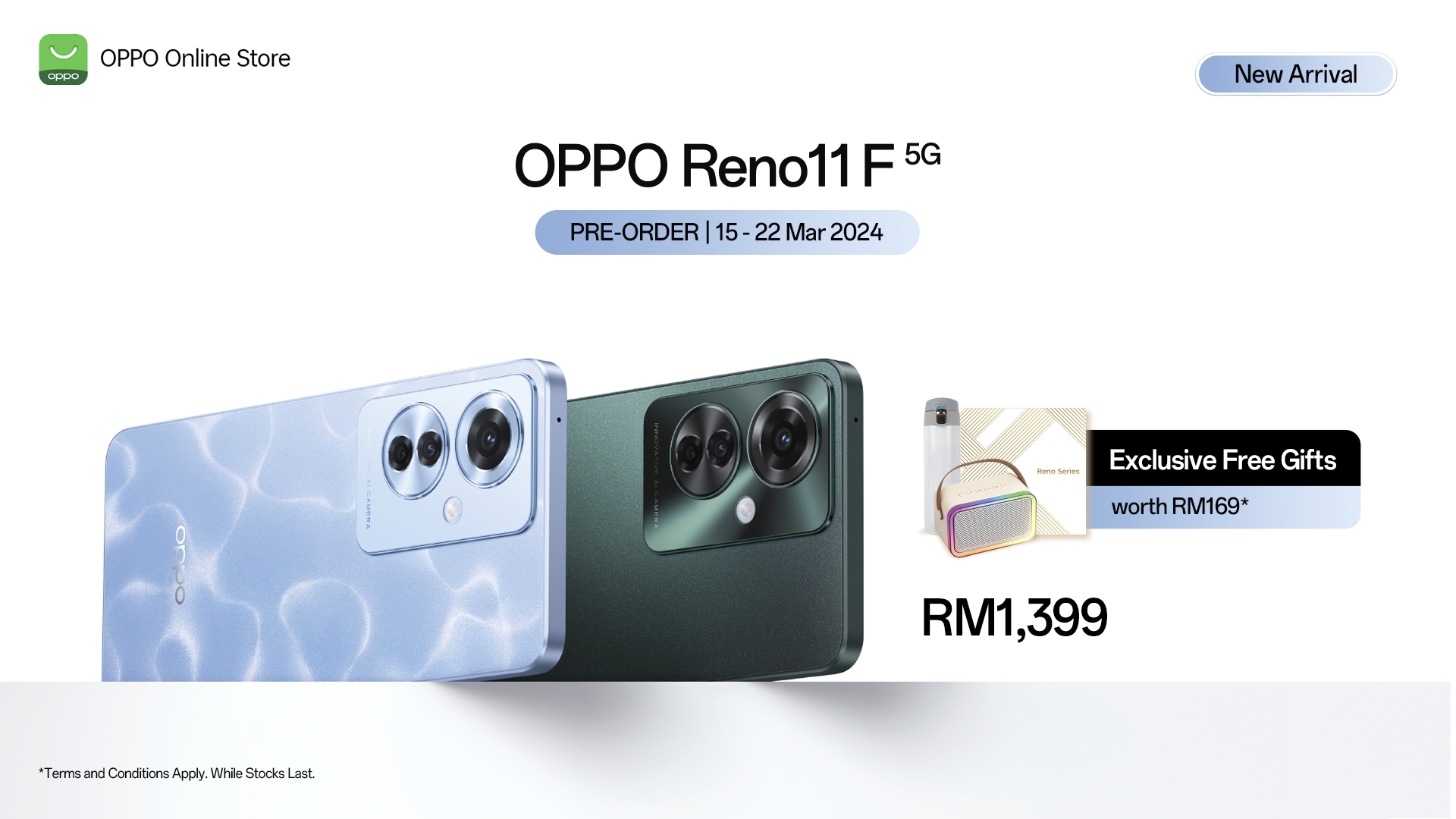 OPPO Reno11 F 5G Launch Malaysia