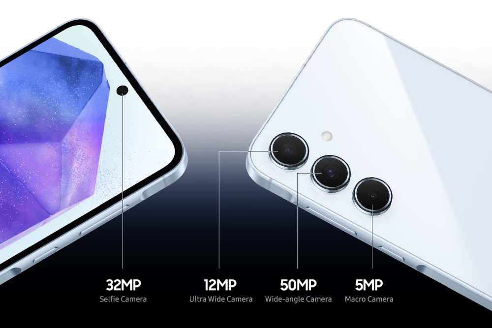 Samsung Galaxy A55 cameras