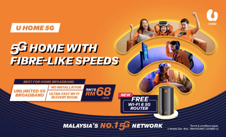 U Mobile new U Home 5G Bundle