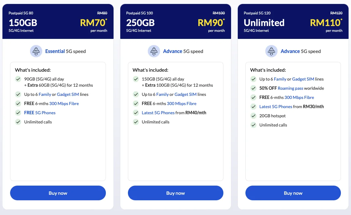 celcomdigi postpaid 5g extra data