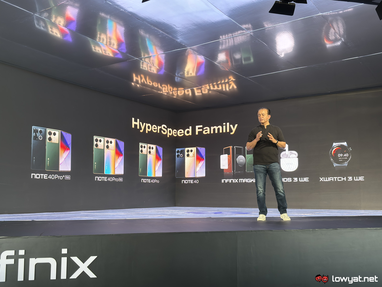 La série Infinix Note 40 est lancée à l’échelle mondiale avec Dimensity 7020, charge 100 W