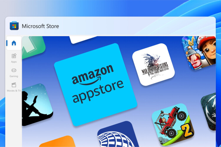 microsoft windows 11 amazon appstore android