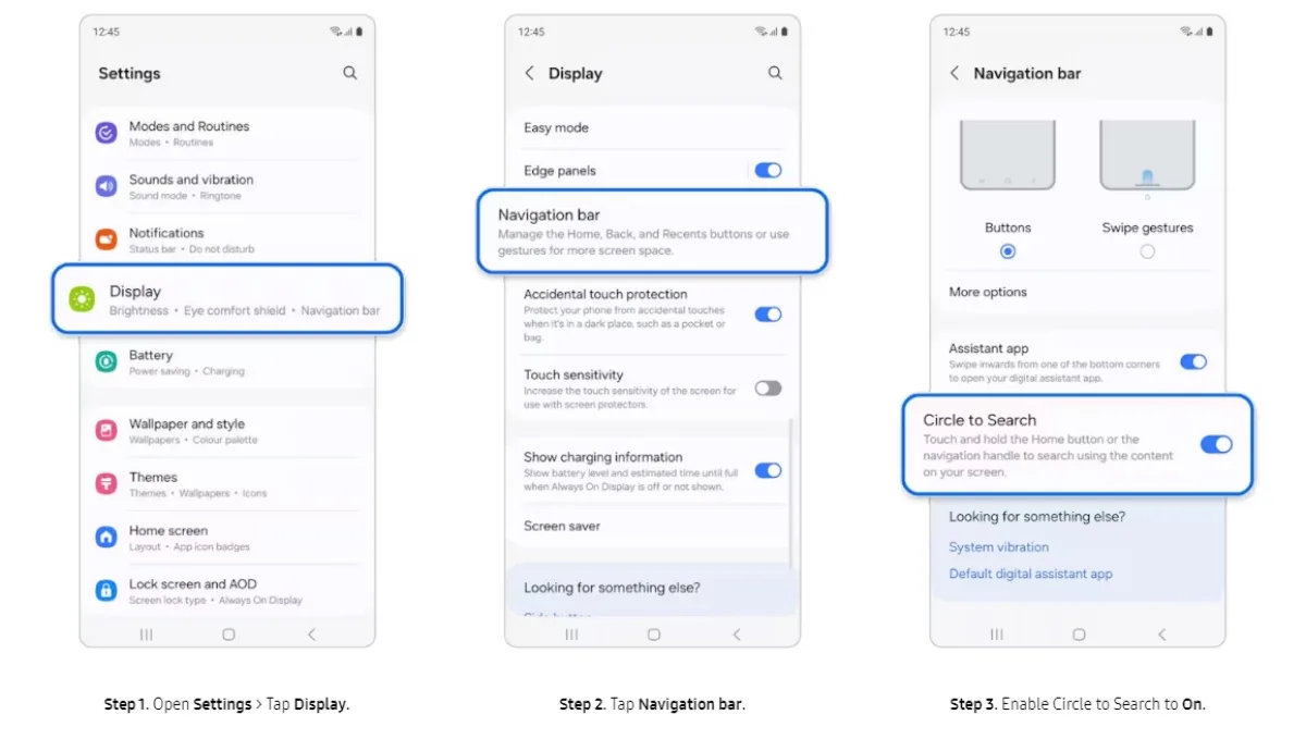 samsung circle to search