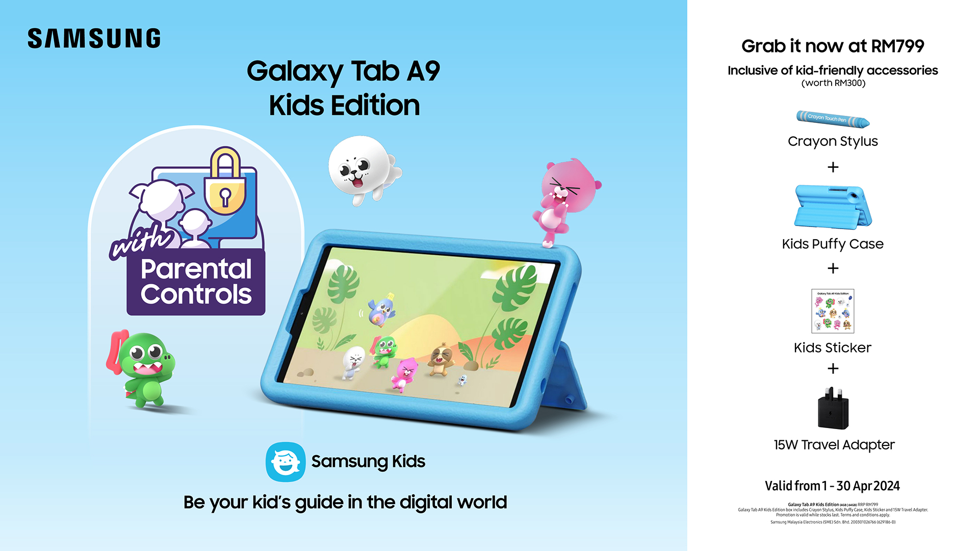Samsung Galaxy Tab A9 Kids Edition Available In Malaysia For RM799 -  Lowyat.NET