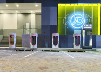 Tesla Sunway Carnival Supercharging Station