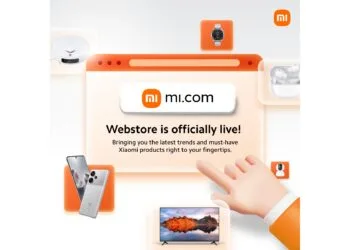 Xiaomi webstore announcement