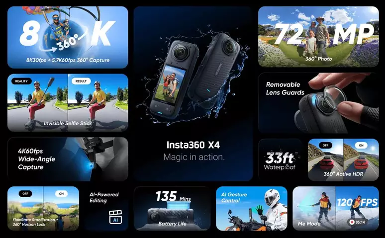 insta360 x4