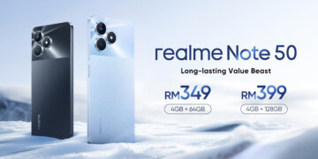 realme note 50 launch malaysia