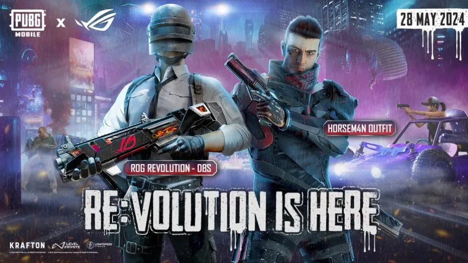 ASUS ROG Phone 8 PUBG Mobile collab game swag