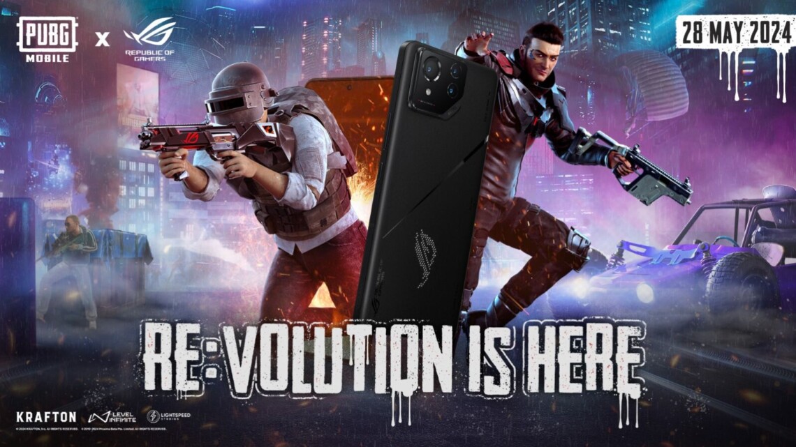 ASUS ROG Phone 8 PUBG Mobile collab header