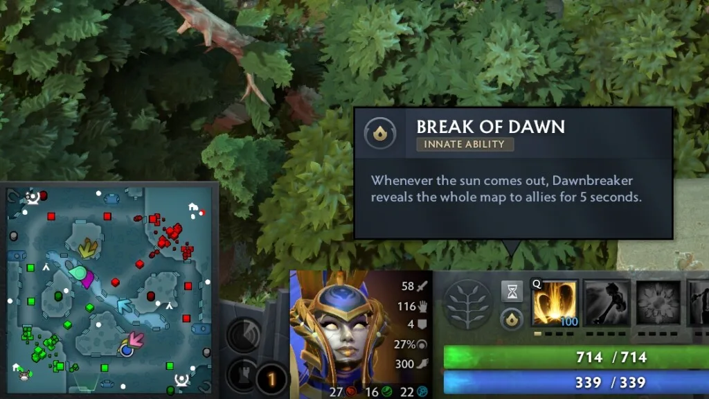 Dota 2 7.36 Innate Abilities Dawnbreaker