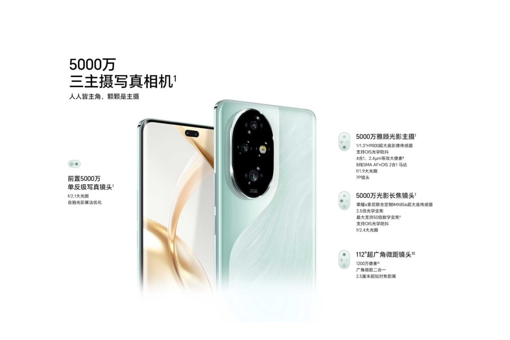 HONOR 200 Pro cameras