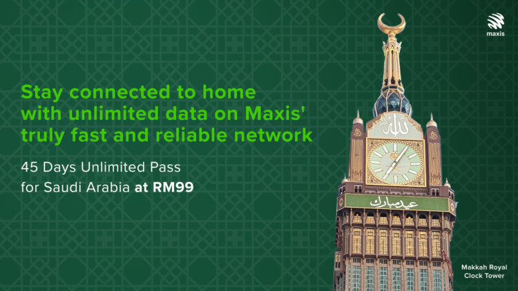 Maxis Saudi Premium Data Pass