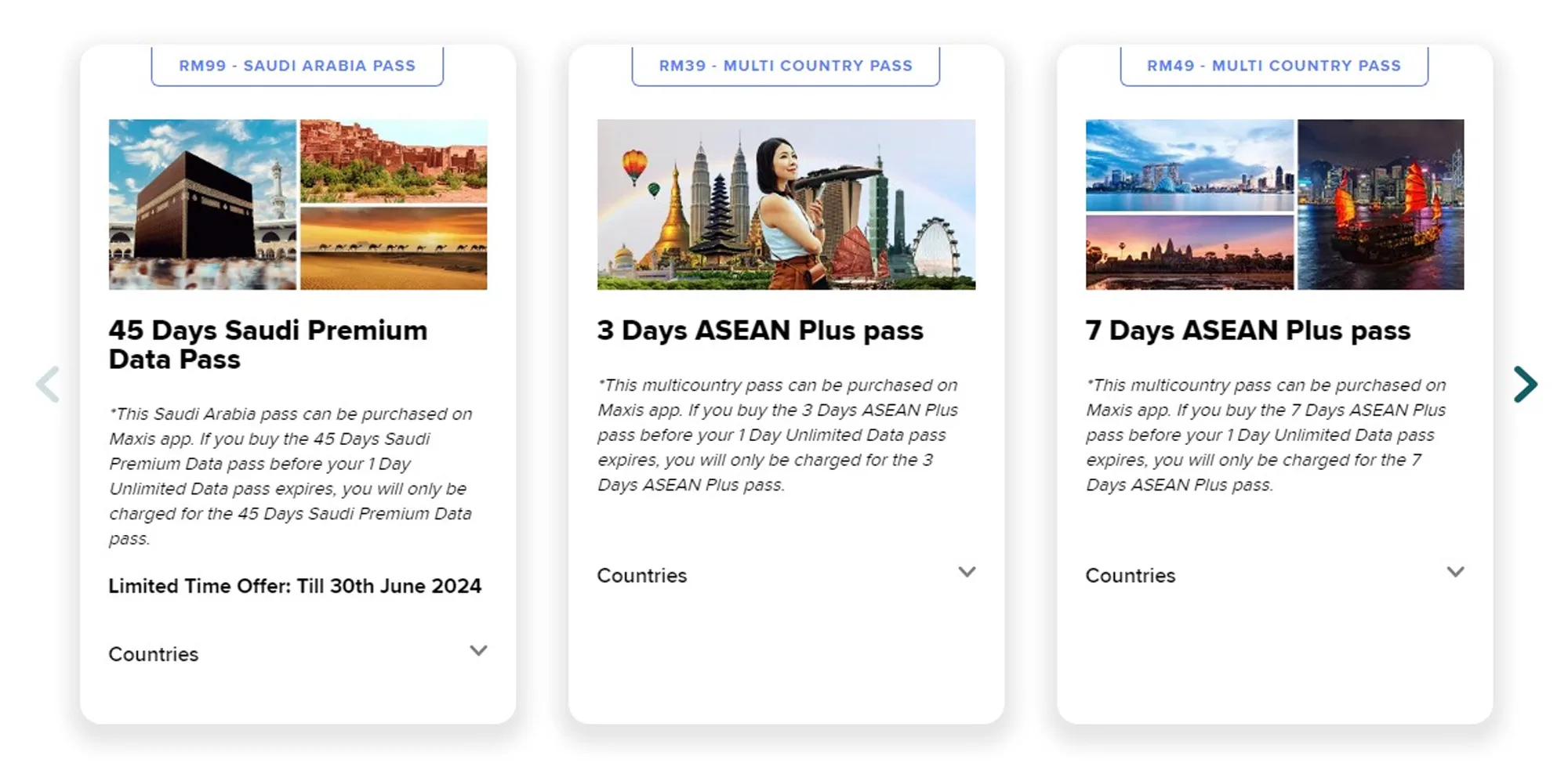 Maxis Saudi Premium Data Pass