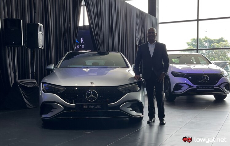 Mercedes-Benz EQE 350 Plus EA AMG launch msia
